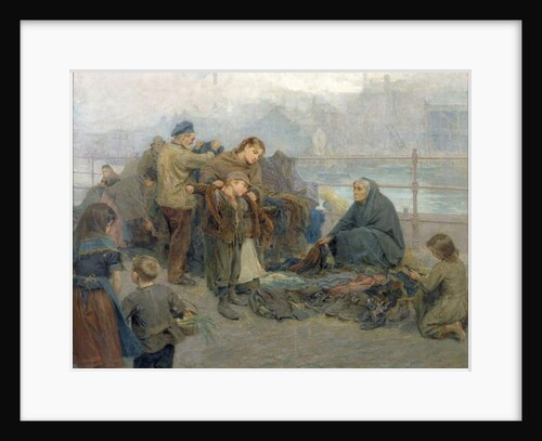 Paddy's Clothes Market, Sandgate, 1898 by Ralph Hedley