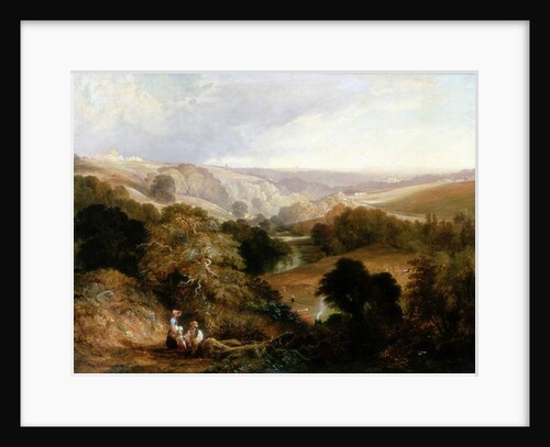 Evening View on Heaton Dene, Lancashire, from an Eminence near Mable's Mill, 1831 by Thomas Miles Richardson