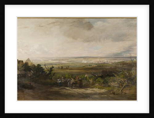 Newcastle from Gateshead Fell, c.1816 by Thomas Miles Richardson