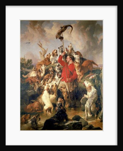 The Otter Speared, the Earl of Aberdeen's Otterhounds, c.1844 by Edwin Landseer