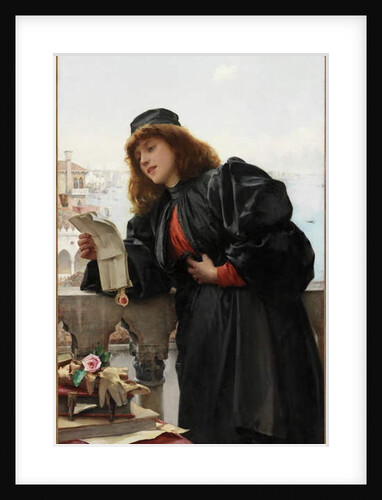 Portia, 1887 by Henry Woods