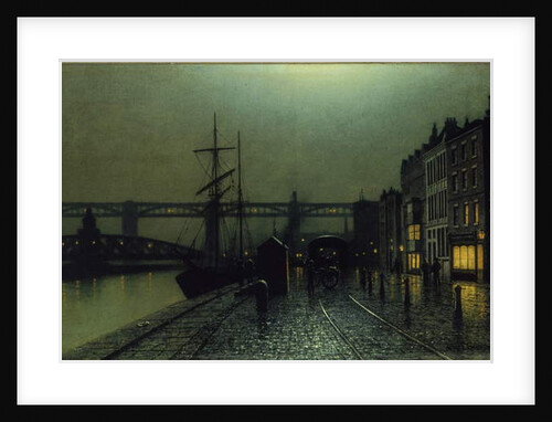 The Quayside, Newcastle upon Tyne, 1895 by Arthur Grimshaw