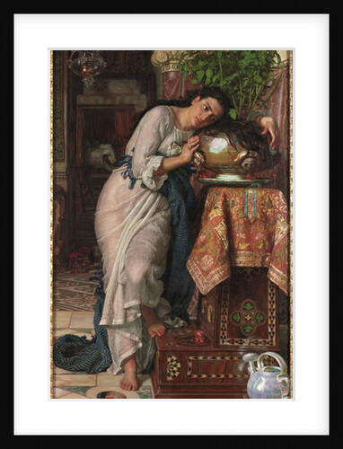 Isabella and the Pot of Basil, 1868 by William Holman Hunt