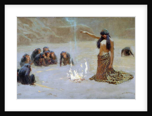 Study for 'The Unknown', 1912 by John Charles Dollman