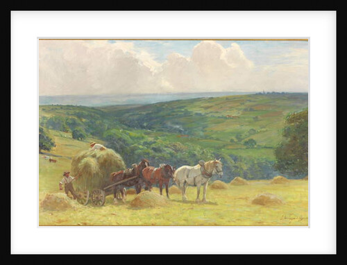 Haymaking, 1900 by John Atkinson