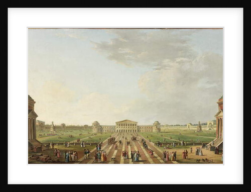 View of the Projected Foro Bonaparte, Milan, c.1800 by Alessandro Sanquirico