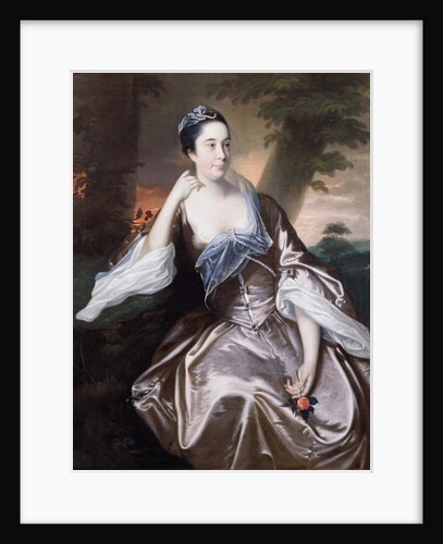 Mrs Lawrence Monck, 1760 by Joseph Wright of Derby