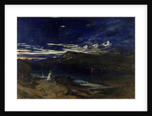 Arthur and Aegle in the Happy Valley, 1849 by John Martin