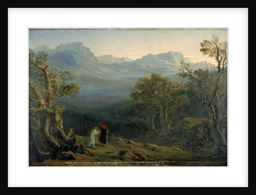 Edwin and Angelina, 1816 by John Martin