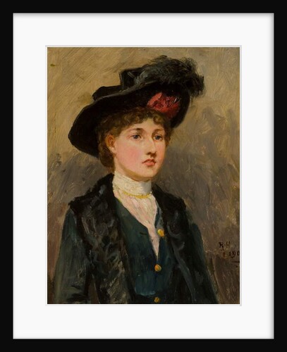Elsie Wright, 1902 by Ralph Hedley