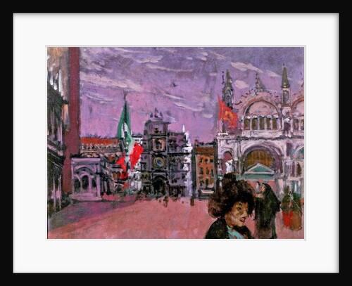 Piazza San Marco, Venice, c.1903-06 by Walter Richard Sickert