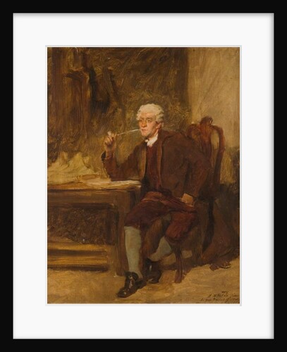 A Sketch Given to my Friend, G. Robinson, 1882 by John Seymour Lucas