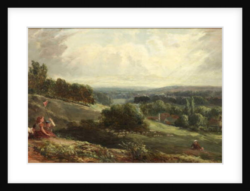 Landscape with Children by Samuel Bough