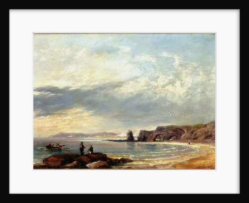 Marsden Rocks, Sunderland, 1847 by John Wilson Carmichael