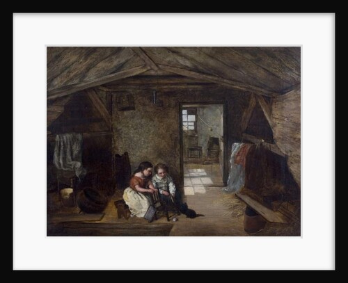 Reverend John Wesley's Study, Orphan House, Newcastle, 1856 by English School