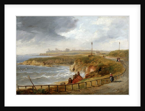 Tynemouth from Cullercoats by John Wilson Carmichael