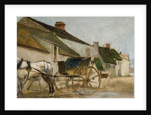 Pony and Cart by Joseph Crawhall