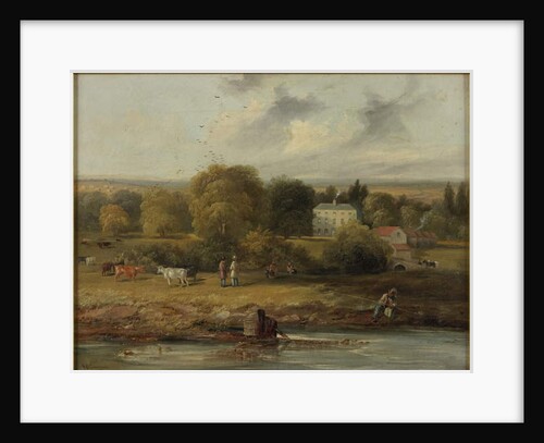 Landscape with a Country House, 1838 by John Wilson Carmichael