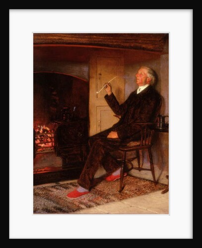 The Parish Clerk of Lyndon, 1891 by Thomas Bowman Garvie