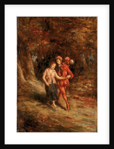 Touchstone and Audrey, 1890 by Charles Martin Hardie