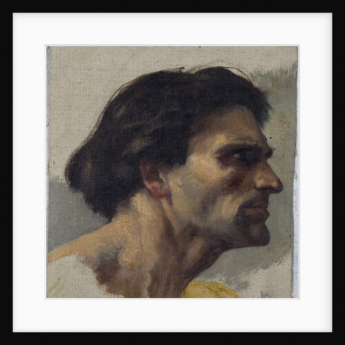 Study of a Head by Charles William Mitchell