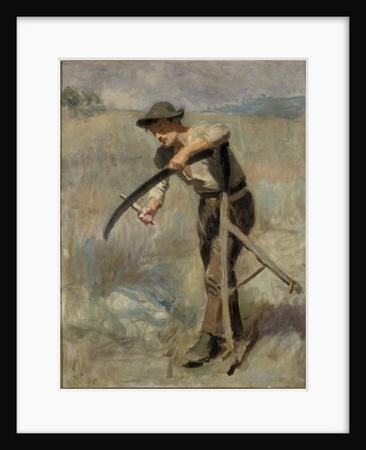 Sharpening The Scythe, 1897 by Ralph Hedley