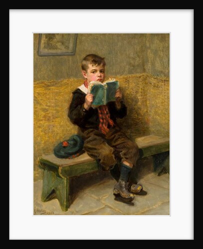 Kept In, 1908 by Ralph Hedley