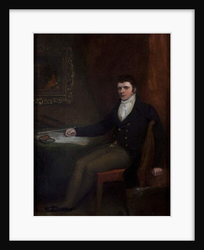 Portrait of John Dobson by William Dixon