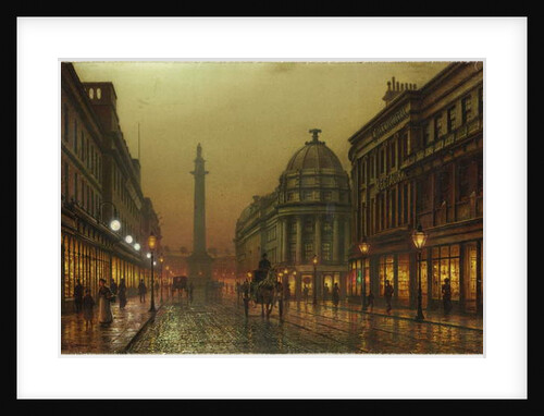 Grainger Street, Newcastle upon Tyne, 1902 by Louis Grimshaw