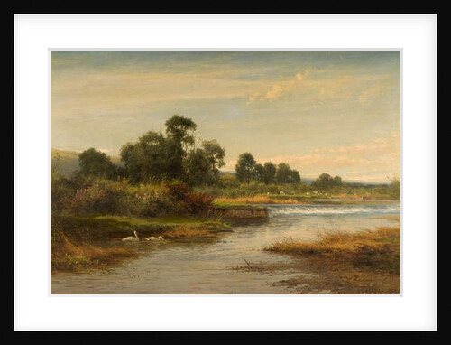 Goring on Thames, 1873 by Benjamin Williams Leader
