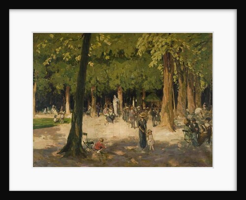 The Gardens, Versailles, 1922 by Alexander Jamieson