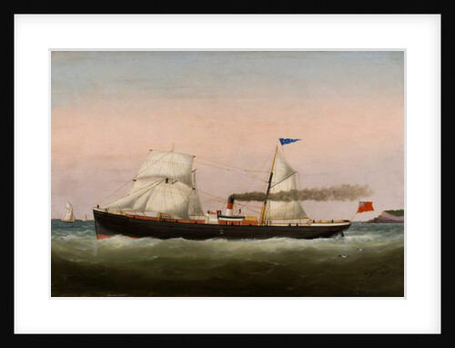 Sailing Boats, Le Havre, 1877 by Edouard Marie Adam