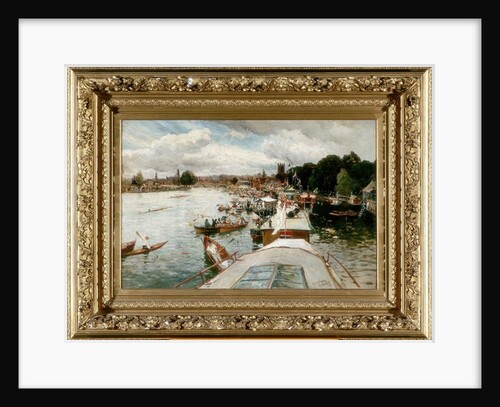 Henley Regatta, 1881 by Alfred de Breanski