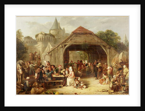 Merrymaking, 1841 by Frederick Goodall