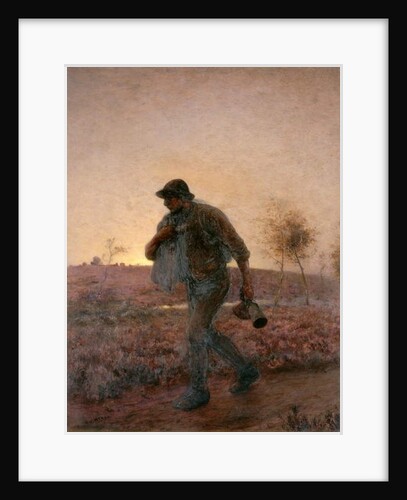 The Ploughman Homeward Plods His Weary Way by Arthur Hardwick Marsh