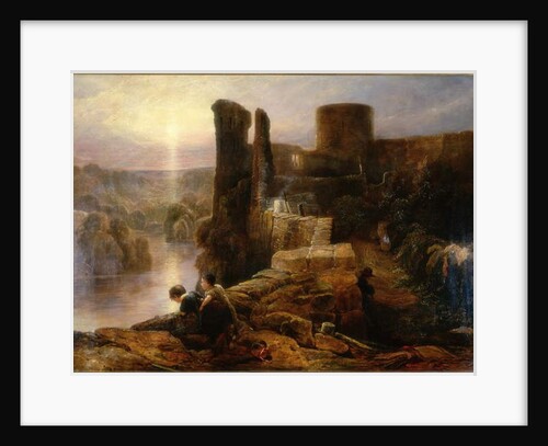 Barnard Castle, County Durham, c.1826 by Thomas Miles Richardson