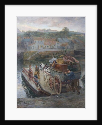 Crossing Hylton Ferry, 1912 by Ralph Hedley