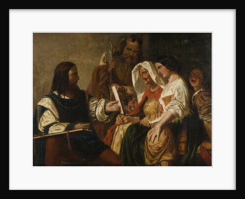 Leonardo and his Models, 1846 by Henry James Townsend