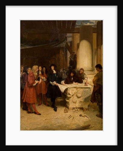 St Paul's, The King's Visit to Wren, 1888 by John Seymour Lucas