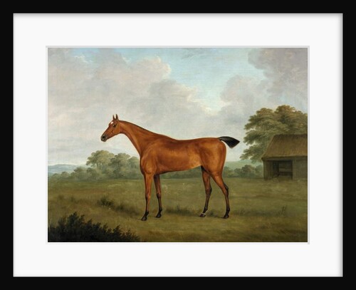 Chestnut Horse in a Landscape, 1815 by John Nost Sartorius