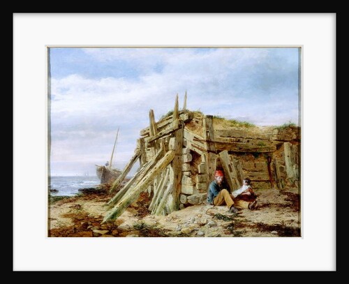 Under the Breakwater, c.1863 by Charles Napier Hemy