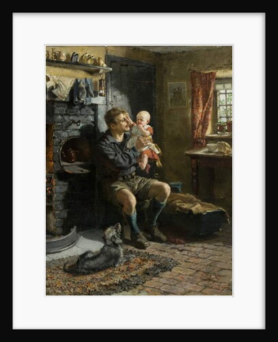 Geordie Haa'd the Bairn, 1890 by Ralph Hedley