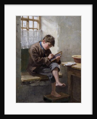 Home Lessons, 1887 by Ralph Hedley