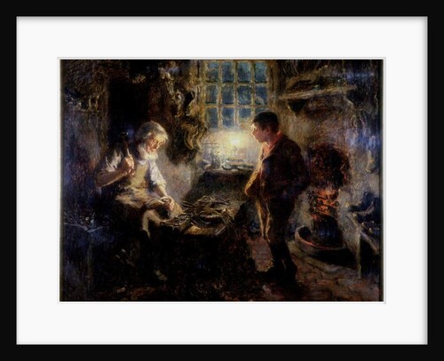 The Cobbler's Shop, 1909 by Ralph Hedley