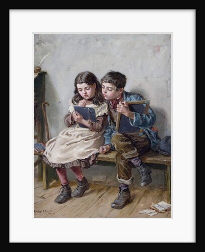 In School, 1883 by Ralph Hedley