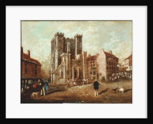 The Keep, Newcastle upon Tyne, 1830 by James Russell Ryott