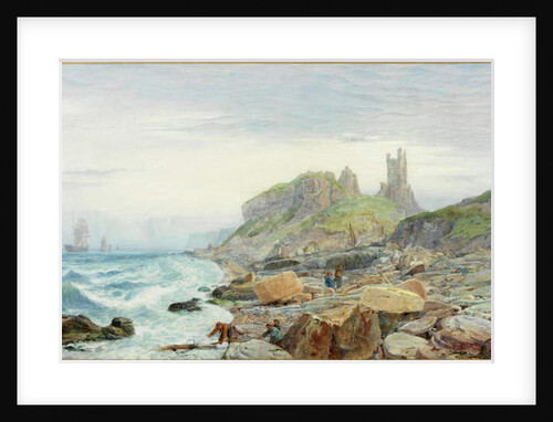 Ruin of a Northumbrian Keep, 1864 by Charles Napier Hemy