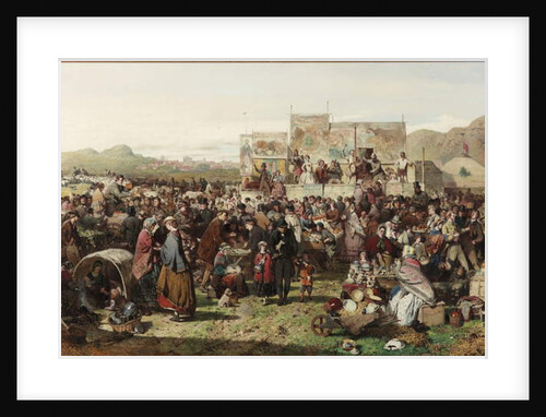 A Border Fair, c.1865 by John Ritchie