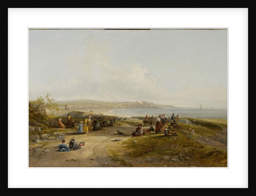 Cullercoats from Tynemouth by John Wilson Carmichael