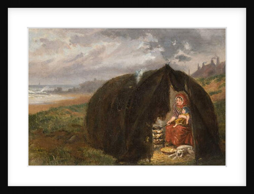 Gypsies Camped on the Beach, near South Shields, 1876 by Ralph Hedley